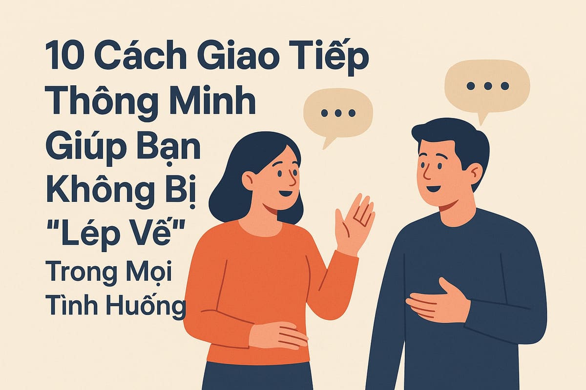 10 Cách Giao Tiếp Thông Minh Giúp Bạn Không Bị "Lép Vế" Trong Mọi Tình Huống