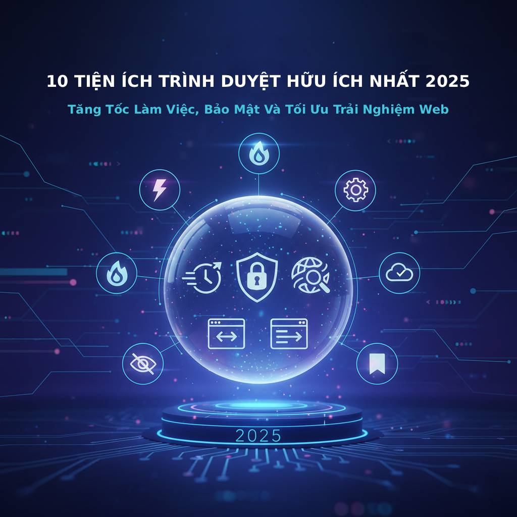 Giới thiệu xu hướng tiện ích trình duyệt năm 2025