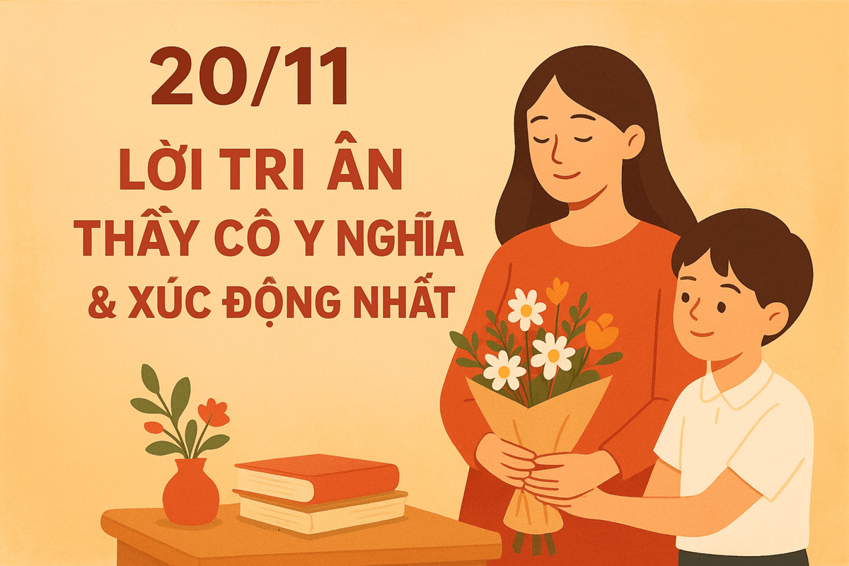 20/11 - Ngày Nhà Giáo Việt Nam: Lời Tri Ân Thầy Cô Ý Nghĩa & Xúc Động Nhất