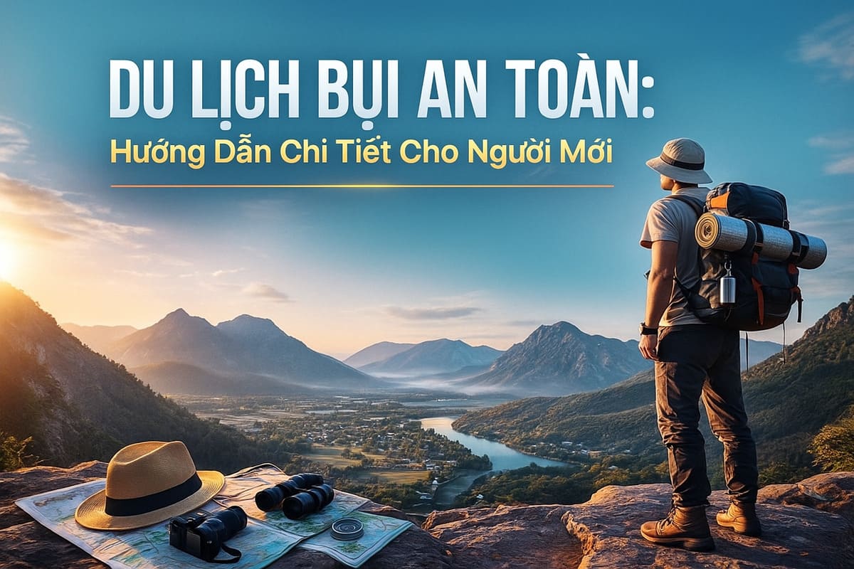 Du Lịch Bụi An Toàn: Hướng Dẫn Chi Tiết Cho Người Mới Bắt Đầu