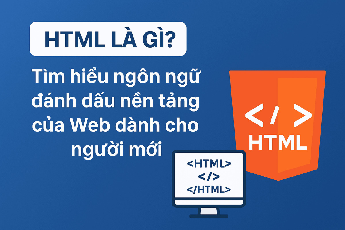 HTML là gì? Tìm hiểu ngôn ngữ đánh dấu nền tảng của Web dành cho người mới 2025