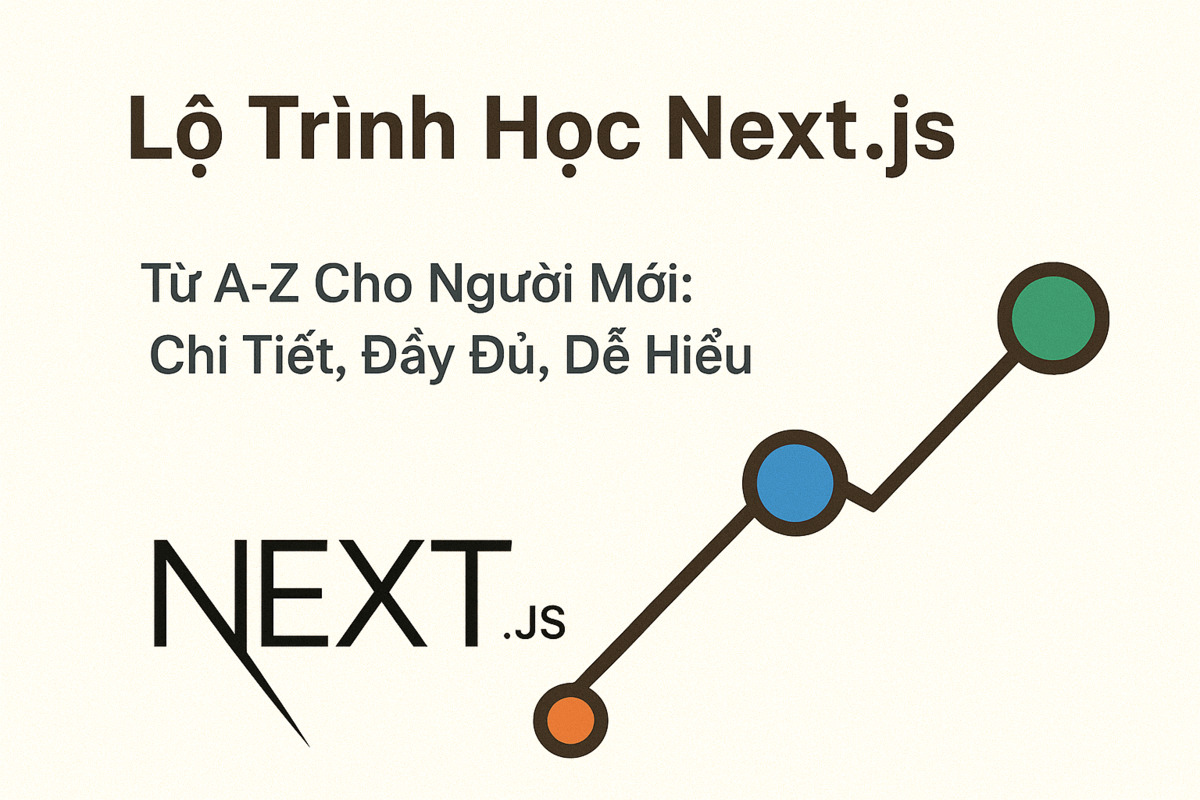 Lộ Trình Học Next.js 2025 Từ A-Z Cho Người Mới: Chi Tiết, Đầy Đủ, Dễ Hiểu