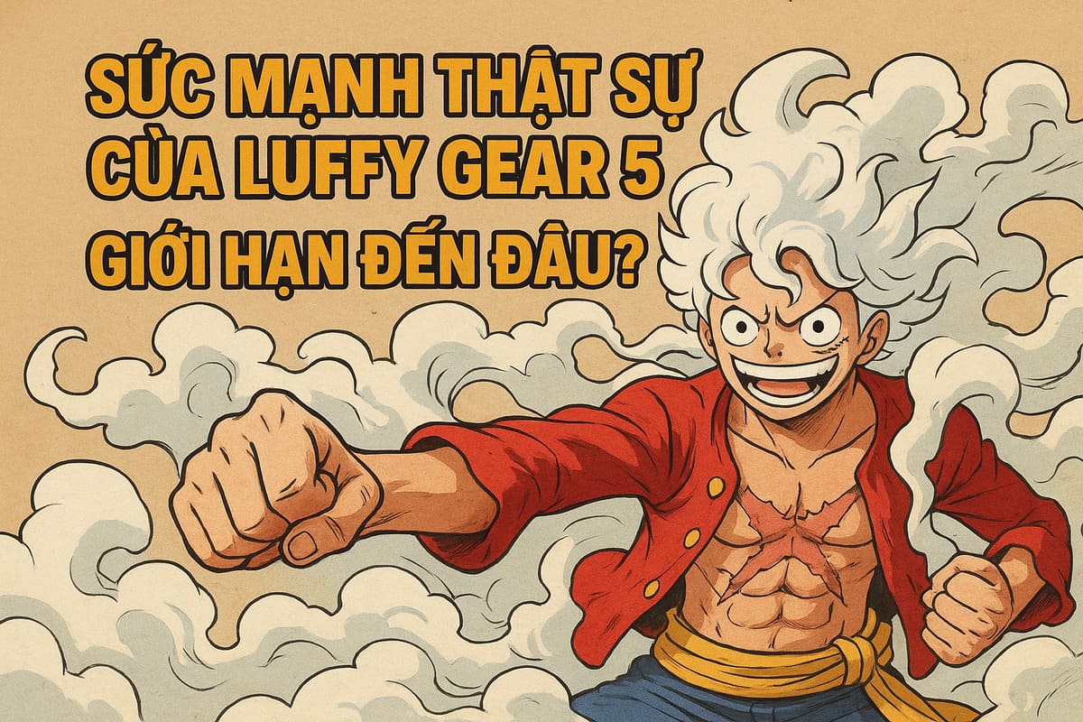 Sức mạnh thật sự của Luffy Gear 5 - Giới hạn đến đâu?